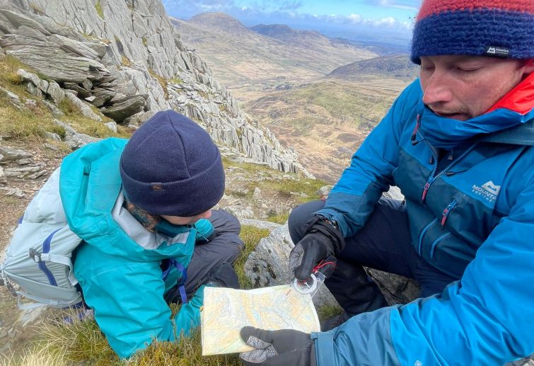Mountain Leader course on Tryfan in North Wales