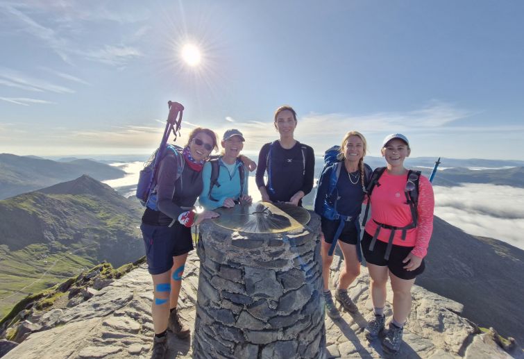 Welsh 3 peaks starting on Snowdon