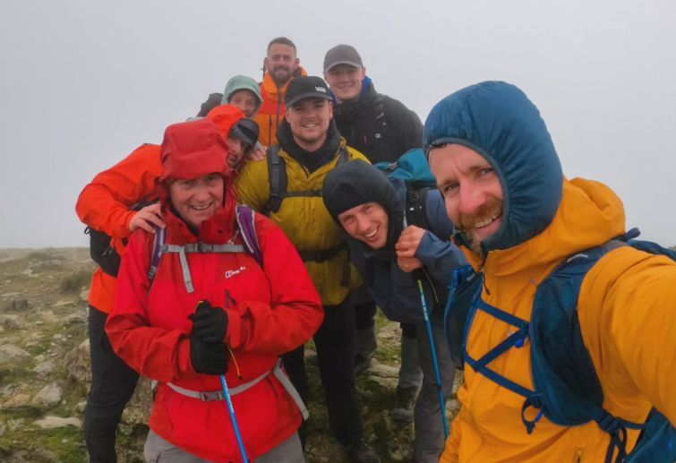 Welsh three peaks group